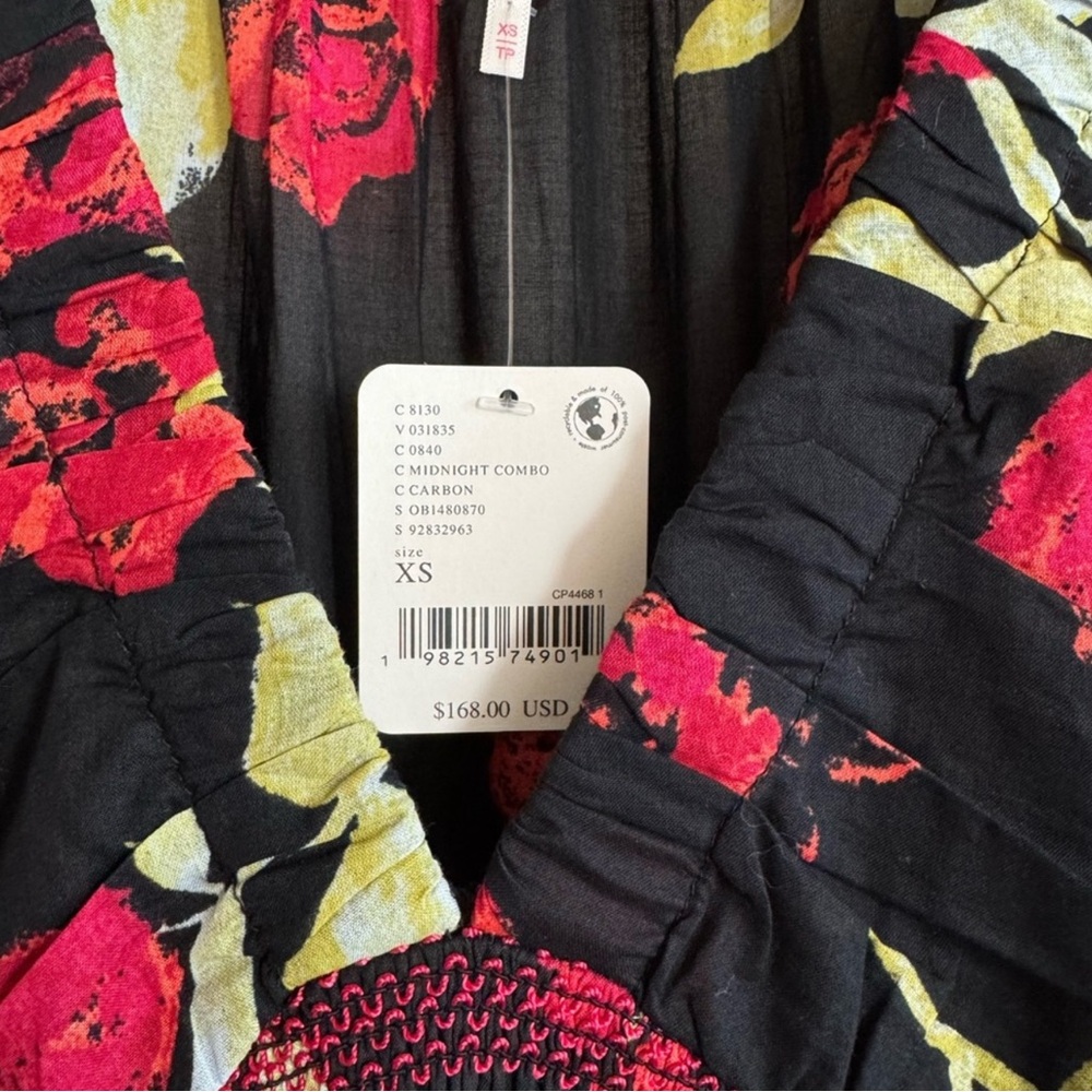 NWT Free People Golden Hour Maxi Dress Size XS - Picture 3 of 3